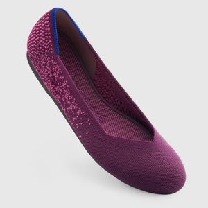 Rothy’s “the Flat” in RETIRED Fig Python